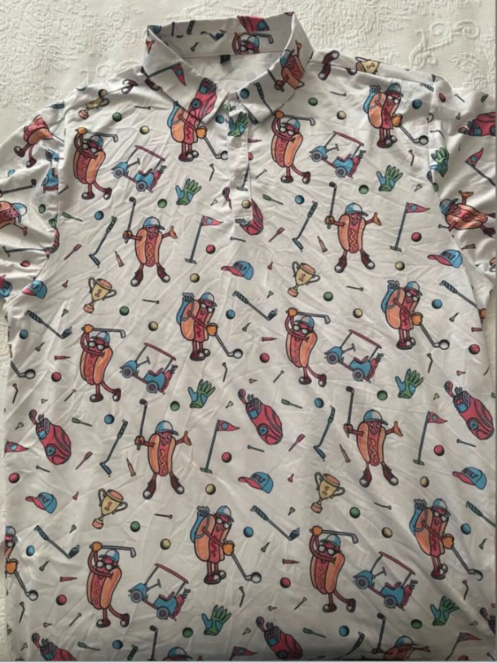 Mens Waggle Golf XL Golf Shirt Short Sleeve